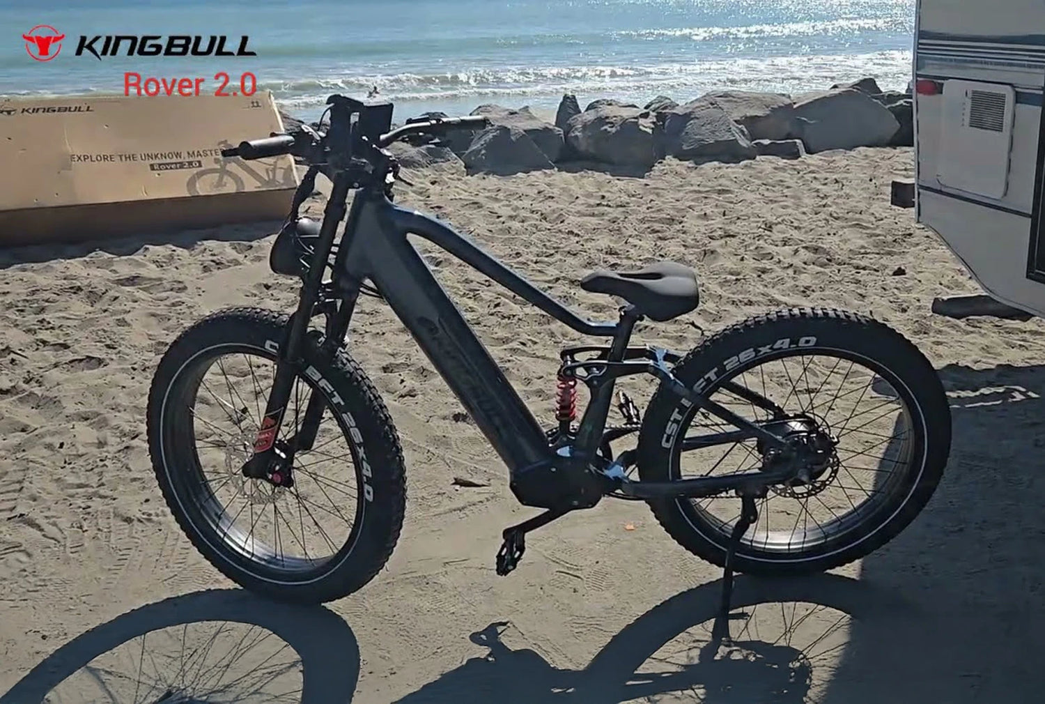 KINGBULL EBIKE ROVER2.0 Seaside Review Video