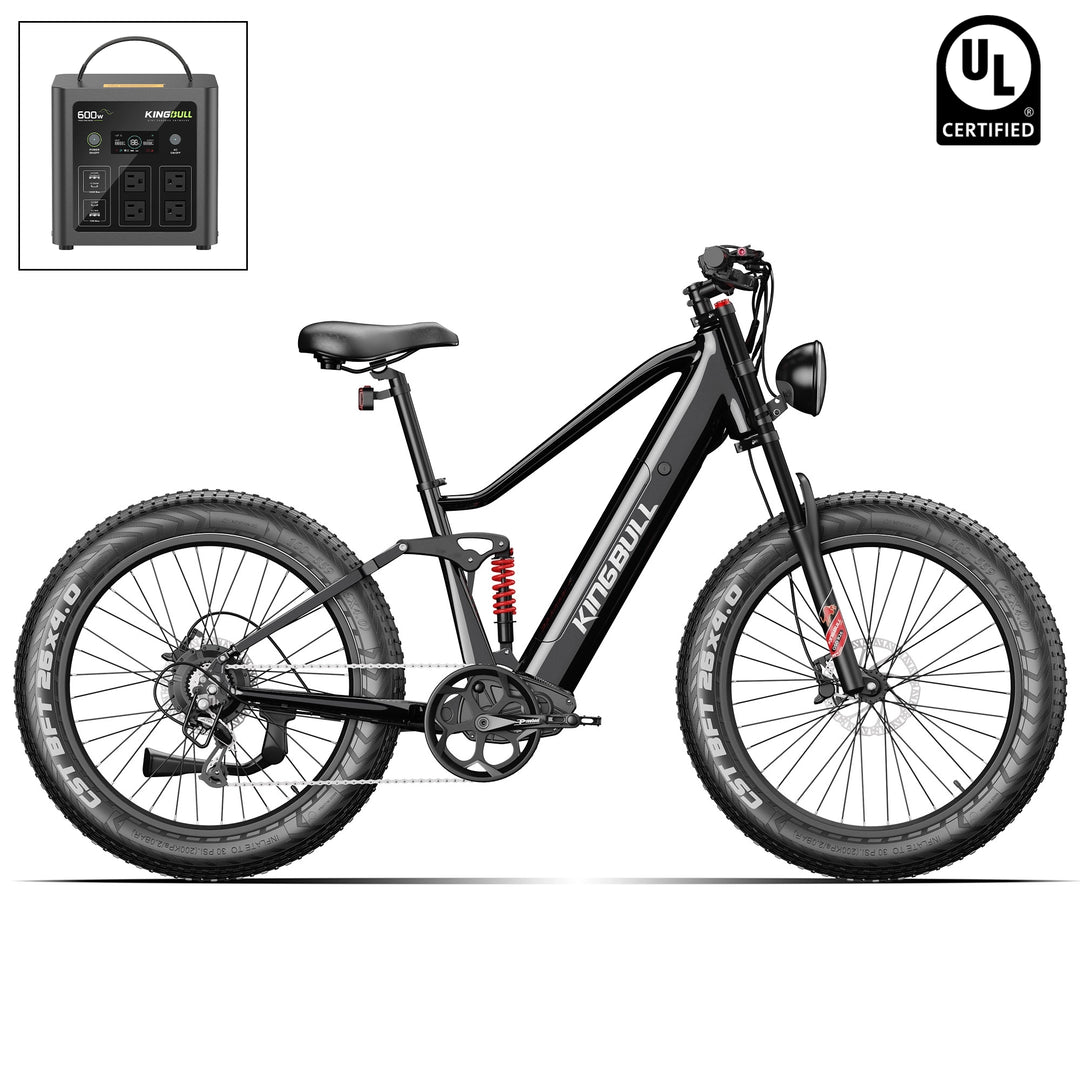 Kingbull Rover 2.0 | All Terrain Full Suspension Electric Bike