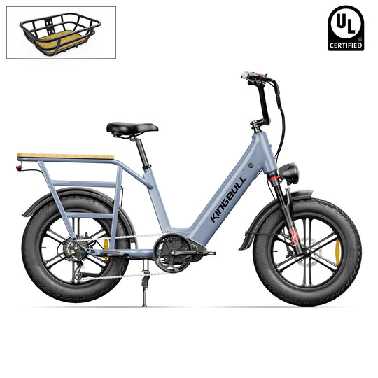 Kingbull Voyager 2.0 | Fat Tire Electric Cargo Bike