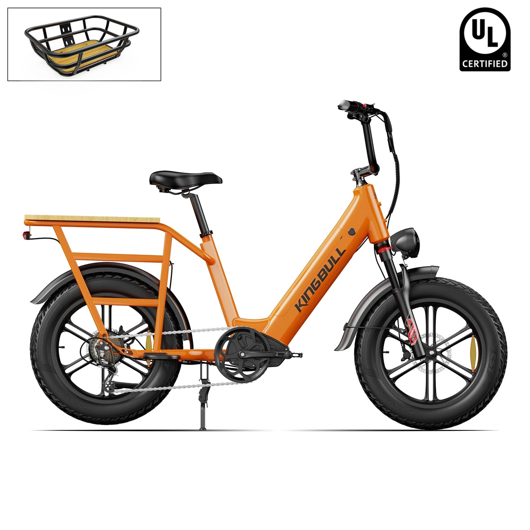 Kingbull Voyager 2.0 | Fat Tire Electric Cargo Bike