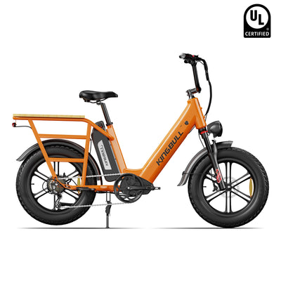 Kingbull Dual Battery Voyager 2.0| Long Range Cargo Electric Bike