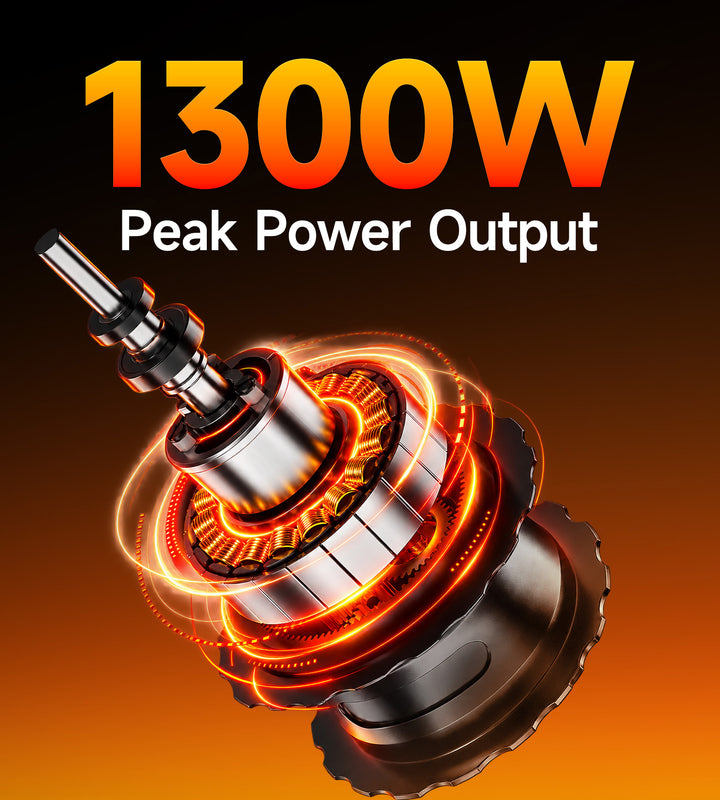 Kingbull Expedition electric bike motor with 1300W peak power output