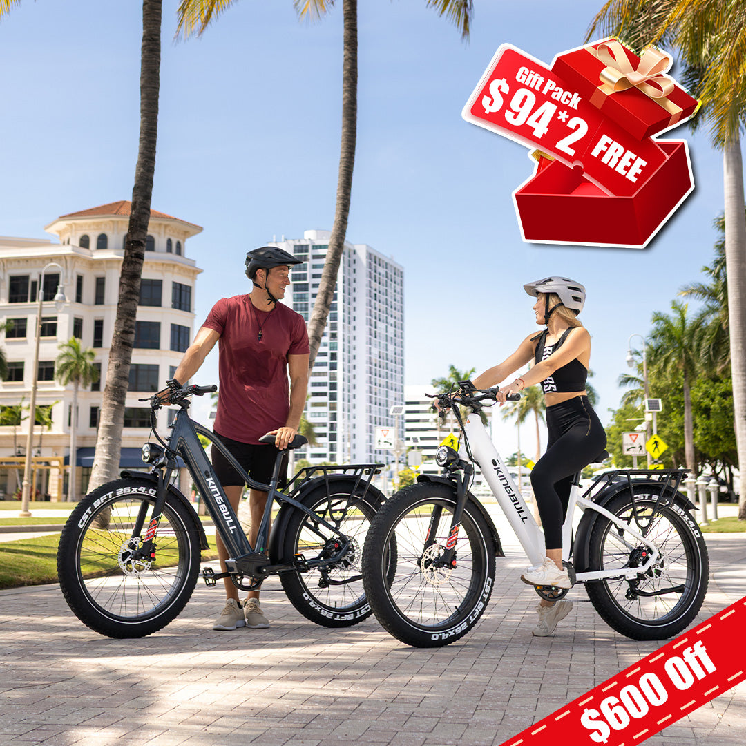 Kingbull double Discover / Discover ST 2.0 electric bike with $600 off and free $94*2 gift pack - city commute e-bike