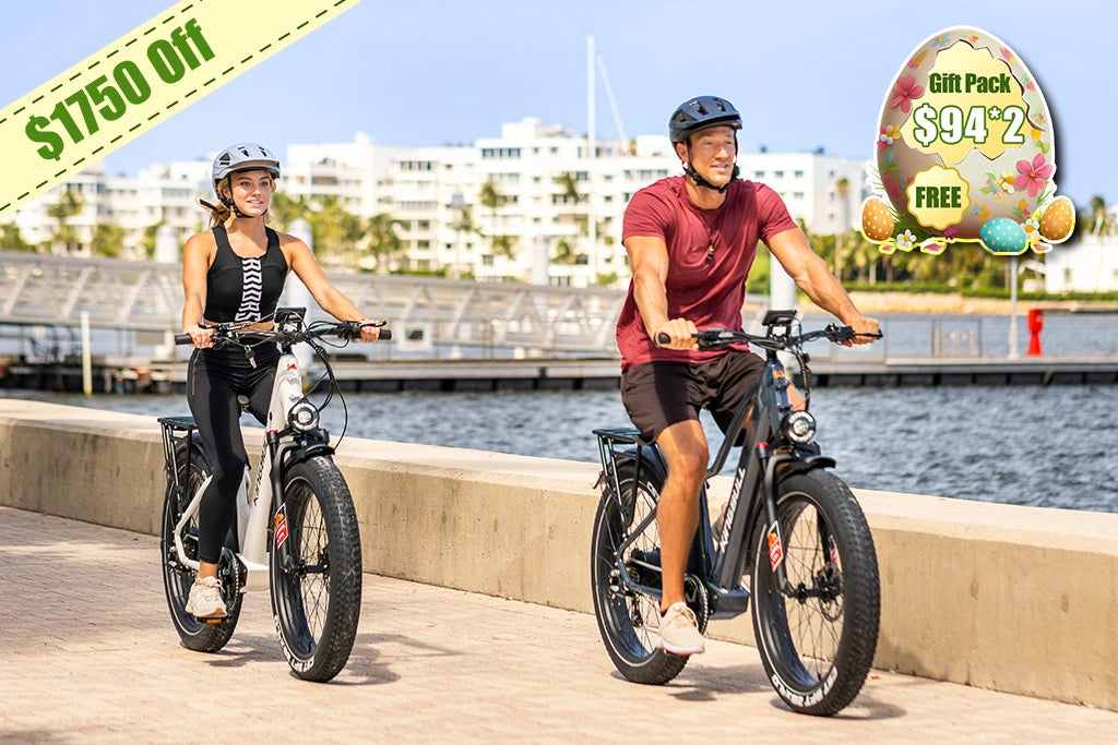 Easter Sale - Kingbull Discover 2.0 and Discover ST 2.0 commute electric bike - $1750 off with free $94x2 gift pack for two