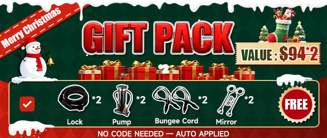 Merry Christmas Bike Sale + Free Cycling Accessories Gift Pack worth $94*2