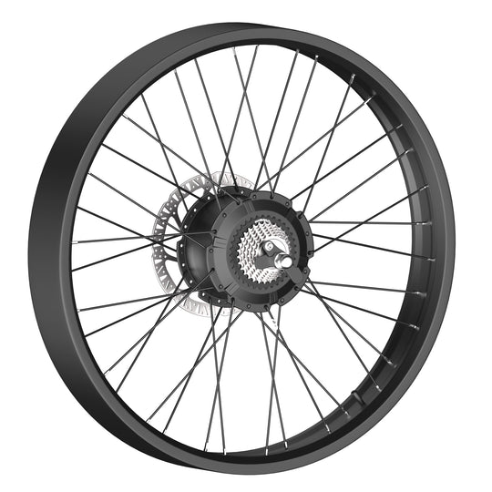 E-Bike Rear Wheel Hub with Motor-kingbull rover2.0