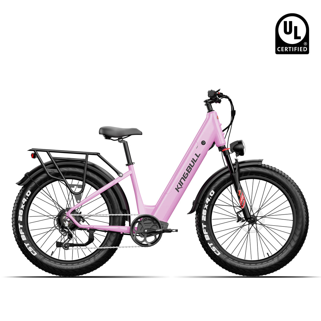 Kingbull Discover ST 2.0 Commuter Fat Tire Ebike with UL certification