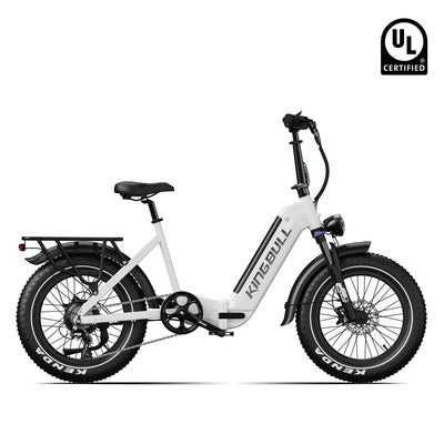 Kingbull Verve | Long Range Fat Tire Folding Electric Bike