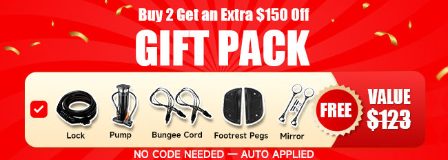 Kingbull electric bike - Buy 2 Get Extra $150 Off + Free Cycling Accessories Gift Pack worth $123